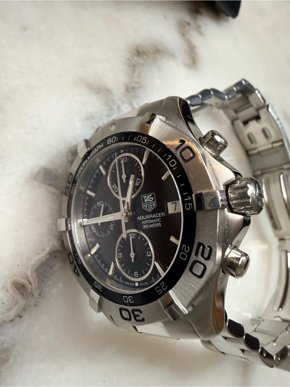 Tag Heuer Aquaracer CAF2110 Calibre 16 Chronograph Box & Booklets Unpolished